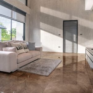 Porcelanato Pulpis Castanho-84 Polido